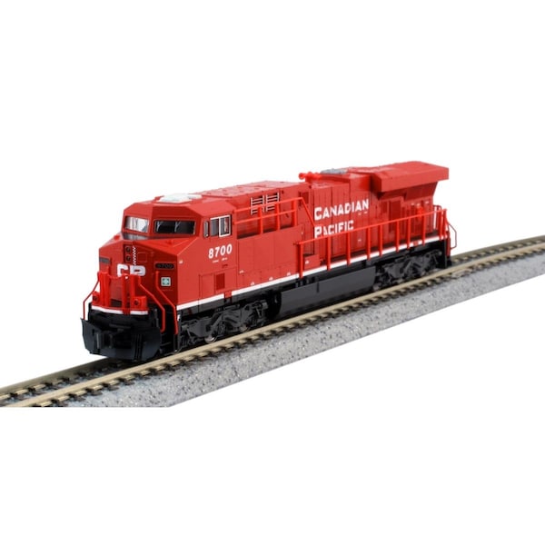 Kato No. 8701 N Scale Canadian Pacific GE ES44AC DC-DCC Drop-In KAT1768944 - main